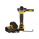 DEWALT Akumulátorová uhlová brúska 125 mm 18 V bez uhlíkovej kefky 125 mm (2 x 5,0 Ah batérie + nabíjačka) DCG405P2