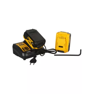   DEWALT Akumulátorová uhlová brúska 125 mm 18 V bez uhlíkovej kefky 125 mm (2 x 5,0 Ah batérie + nabíjačka) DCG405P2