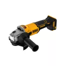 DEWALT Akumulátorová uhlová brúska 125 mm 18 V bezuhlíková (bez batérie a nabíjačky, TSTAK)