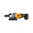 DEWALT Akumulátorová uhlová brúska s páčkovým spínačom 125 mm 18 V bezuhlíková (Bez akumulátora a nabíjačky)