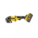 DEWALT Akumulátorová uhlová brúska 125 mm 18 V bez uhlíkovej kefky (2 x 6,0 Ah akumulátor + nabíjačka) DCG418T2