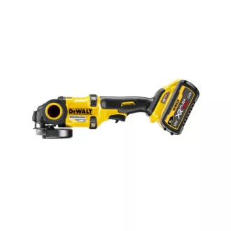   DEWALT Akumulátorová uhlová brúska 125 mm 18 V bez uhlíkovej kefky (2 x 6,0 Ah akumulátor + nabíjačka) DCG418T2