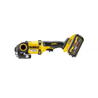   DEWALT Akumulátorová uhlová brúska 125 mm 18 V bez uhlíkovej kefky (2 x 9,0 Ah akumulátor + nabíjačka) DCG418X2
