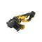 DEWALT bezkáblová uhlová brúsička 230 mm 54 V bez uhlíkov (bez batérie a nabíjačky, kufor)