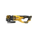DEWALT bezkáblová uhlová brúsička 230 mm 54 V bez uhlíkov (bez batérie a nabíjačky, kufor)