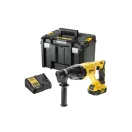 DEWALT Akumulátorová vŕtačka s príklepom 18 V bez uhlíkovej kefky (1 x 4,0 Ah akumulátor + nabíjačka) DCH133M1