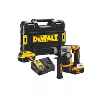   DEWALT Akumulátorová vŕtačka s príklepom 18 V bez uhlíkovej kefy (2 x 5,0 Ah batérie + nabíjačka) DCH172P2
