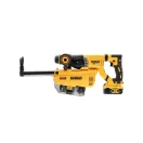 DEWALT Akumulátorová vŕtačka s príklepom 18 V SDS-Plus bez uhlíkovej kefky (1 x 5,0 Ah akumulátor + nabíjačka) DCH263P1