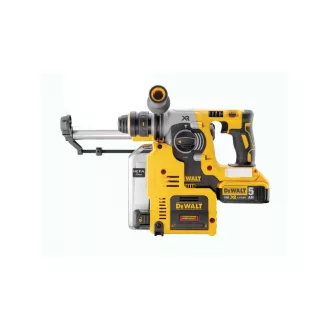   DEWALT Akumulátorová vŕtačka s príklepom 18 V bez uhlíkovej kefy (2 x 5,0 Ah batérie + nabíjačka) DCH275P2