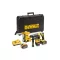 DEWALT Akumulátorová vŕtačka s príklepom 18 V bez uhlíkovej kefky (2 x 9,0 Ah batérie + nabíjačka) DCH335X2