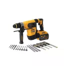 DEWALT Akumulátorová vŕtačka s príklepom 54 V (2 x 9,0 Ah akumulátor + nabíjačka + TSTAK) DCH417X2