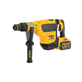   DEWALT Akumulátorová vŕtačka s príklepom 18 V bez uhlíkovej kefy (2 x 9,0 Ah batérie + nabíjačka) DCH614X2
