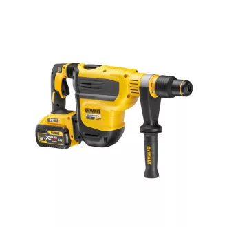  DEWALT Akumulátorová vŕtačka s príklepom 18 V bez uhlíkovej kefy (2 x 9,0 Ah batérie + nabíjačka) DCH614X2