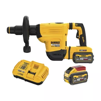   DEWALT Akumulátorové sekacie kladivo 54 V (2 x 9,0 Ah akumulátor + nabíjačka) DCH832 x 2