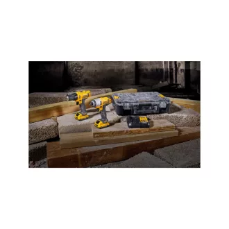   DEWALT Akumulátorový výkonnostný set 10,8 V (DCD710 + DCF815 + 2x2,0 Ah batéria + nabíjačka)