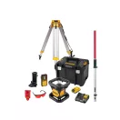 DEWALT Akumulátorový rotačný laserový set 18 V DCK374D1R