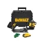 DEWALT Akumulátorový 3-rovinový laser (zelený) 18 V (1 x 2,0 Ah batéria + nabíjačka) DCLE34031D1