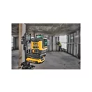 DEWALT Akumulátorový 3-rovinový laser (zelený) 18 V (1 x 2,0 Ah batéria + nabíjačka) DCLE34031D1