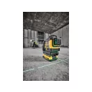 DEWALT Akumulátorový 3-rovinový laser (zelený) 18 V (bez batérie + nabíjačky) DCLE34031N