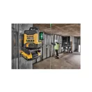 DEWALT Akumulátorový 3-rovinový laser (zelený) 18 V (bez batérie + nabíjačky) DCLE34031N