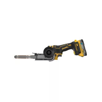   DEWALT Akumulátorová pásová brúska 18 V (2 x 1,7 Ah PowerStack akumulátory + nabíjačka + TSTAK)