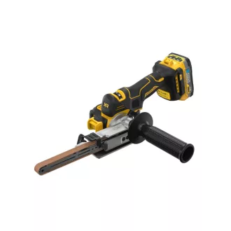   DEWALT Akumulátorová pásová brúska 18 V (2 x 1,7 Ah PowerStack akumulátory + nabíjačka + TSTAK)