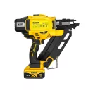 DEWALT Akumulátorový konštrukčný klincovač 34° 18 V (2 x 5,0 Ah akumulátor + nabíjačka) v kufríku