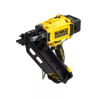   DEWALT Akumulátorový konštrukčný klincovač 34° 18 V (2 x 5,0 Ah akumulátor + nabíjačka) v kufríku