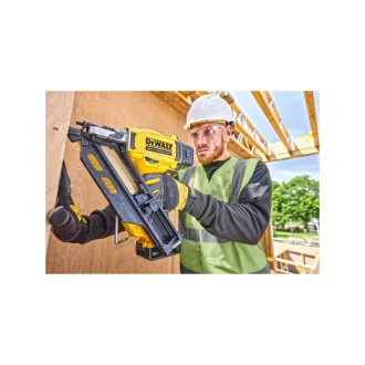   DEWALT Akumulátorový konštrukčný klincovač 34° 18 V s dávkovým režimom (bez akumulátora a nabíjačky)