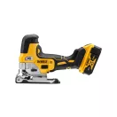 DEWALT Akumulátorová priamočiara píla 18 V (2 x 5,0 Ah batérie + nabíjačka) DCS335P2