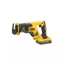 DEWALT Nabíjateľná sablíková píla 18 V bez batérie (2 x 5,0 Ah Power Stack batéria + nabíjačka + TSTAK)
