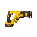 DEWALT Akumulátorová priamočiara píla 18 V bez uhlíkovej kefky (2 x 5,0 Ah batérie + nabíjačka) DCS367P2