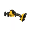 DEWALT Akumulátorová priamočiara píla 18 V bez uhlíkovej kefky (bez akumulátora + nabíjačky, TSTAK) DCS369NT