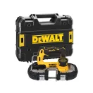 DEWALT Akumulátorová pásová píla 18 V bez uhlíkovej kefky (bez akumulátora + nabíjačky, TSTAK) DCS377NT