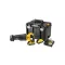 DEWALT Akumulátorová sablíková píla 18 V (2 x 5,0 Ah PowerStack akumulátor + nabíjačka) v kufri TSTAK