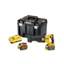 DEWALT Akumulátorová priamočiara píla 18 V bez uhlíkovej kefky (2 x 6,0 Ah batérie + nabíjačka) DCS389T2