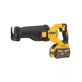   DEWALT Akumulátorová priamočiara píla 18 V bez uhlíkovej kefky (2 x 9,0 Ah batérie + nabíjačka) DCS389X2