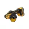 DEWALT Akumulátorový rezací nástroj 18 V bez uhlíkovej kefy (2 x 1,7 Ah akumulátor + nabíjačka + TSTAK) DCS438E2T