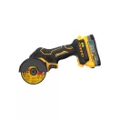 DEWALT Akumulátorový rezací nástroj 18 V bez uhlíkovej kefy (2 x 1,7 Ah akumulátor + nabíjačka + TSTAK) DCS438E2T