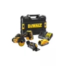 DEWALT Akumulátorový rezací nástroj 18 V bez uhlíkovej kefy (2 x 1,7 Ah akumulátor + nabíjačka + TSTAK) DCS438E2T