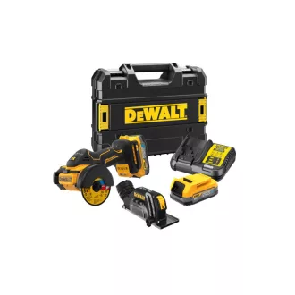   DEWALT Akumulátorový rezací nástroj 18 V bez uhlíkovej kefy (2 x 1,7 Ah akumulátor + nabíjačka + TSTAK) DCS438E2T