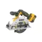 DEWALT Akumulátorová okružná píla 18 V bez uhlíkovej kefky (2 x 5,0 Ah batérie + nabíjačka) DCS512P2