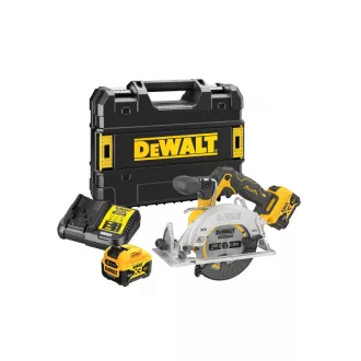   DEWALT Akumulátorová okružná píla 18 V bez uhlíkovej kefky (2 x 5,0 Ah batérie + nabíjačka) DCS512P2