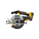 DEWALT Akumulátorová okružná píla 18 V bez uhlíkovej kefky (2 x 5,0 Ah batérie + nabíjačka) DCS565P2