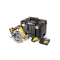 DEWALT Akumulátorová kotúčová píla 18 V bez batérie 184 mm (2 x 5,0 Ah Power Stack batéria + nabíjačka + TSTAK)