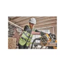 DEWALT Akumulátorová kotúčová píla 18 V bez batérie 184 mm (2 x 5,0 Ah Power Stack batéria + nabíjačka + TSTAK)