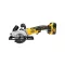 DEWALT Akumulátorová okružná píla 18 V bez uhlíkovej kefky (2 x 5,0 Ah batérie + nabíjačka) DCS571P2