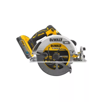   DEWALT Batériová okružná píla 18 V bezuhlíková 190 mm (2 x 5,0 Ah Power Stack batéria + nabíjačka + TSTAK)
