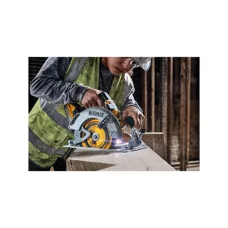   DEWALT Batériová okružná píla 18 V bezuhlíková 190 mm (2 x 5,0 Ah Power Stack batéria + nabíjačka + TSTAK)