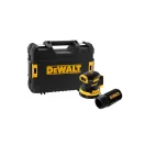 DEWALT Akumulátorová vibračná brúska 18 V bez uhlíkovej kefky (bez akumulátora + nabíjačky, kufra) DCW210NT